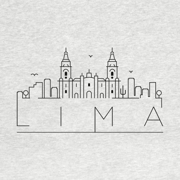 Lima Minimal Skyline by kursatunsal